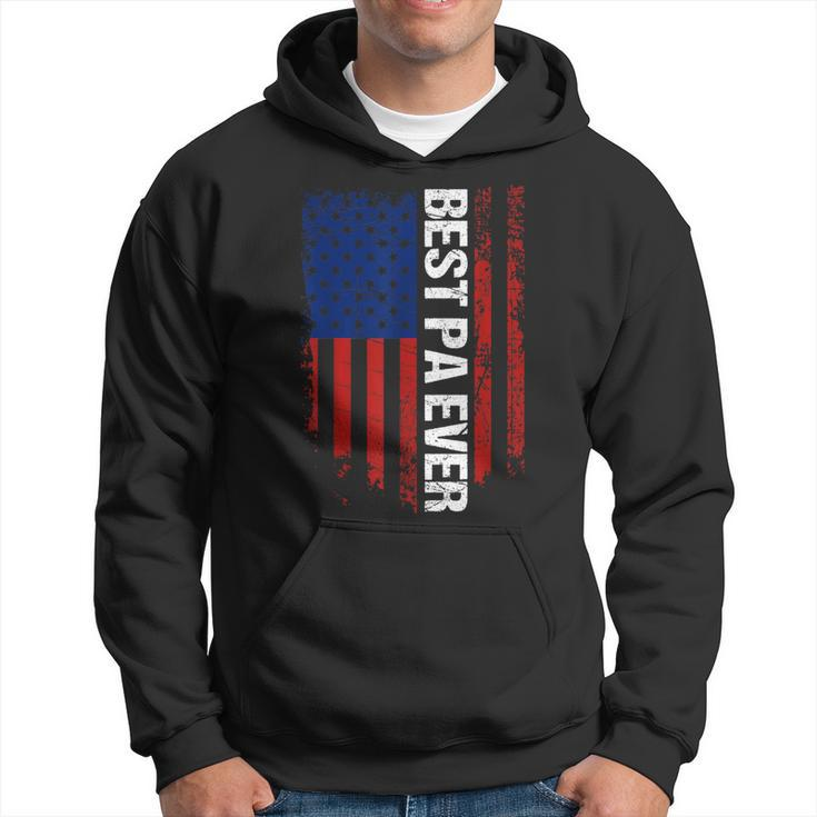 Best Pa Ever Us American Flag Family Pa Father's Day Hoodie