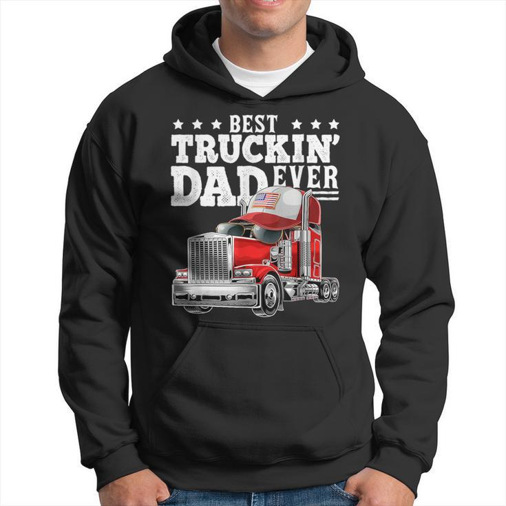 The Best Trucker Dad Of All Time Father's Day Hoodie