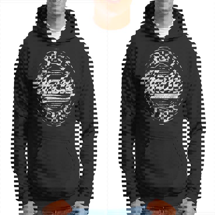 Best Uncle Ever Father's Day Uncle Vintage Emblem Hoodie