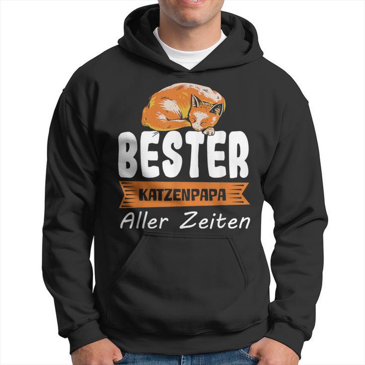 Bester Katzenpapa Aller Zeit Kapuzenpullover