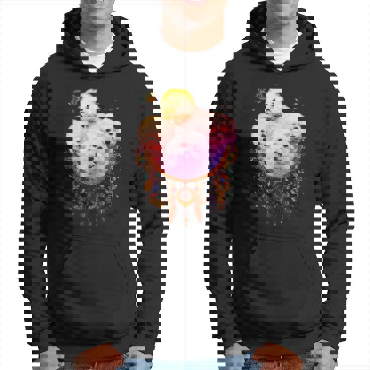 Bichon Frise Dreamcatcher Sweat à capuche
