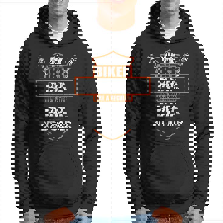 Biker Papa Motorcycle Rider I'm A Biker Papa Hoodie