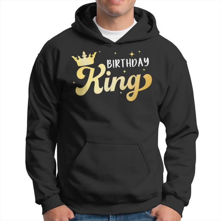 Birthday King For Boys And Matching Birthday Hoodie