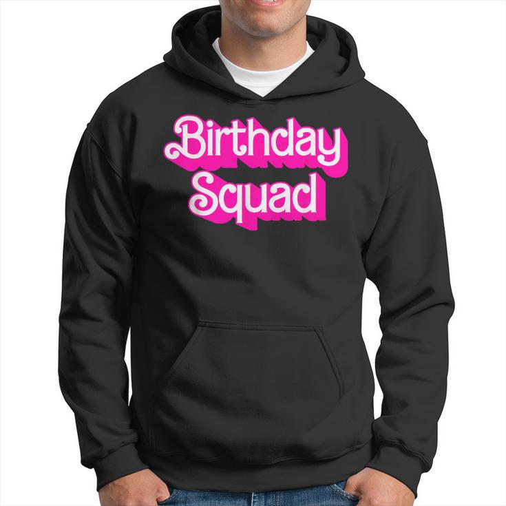 Birthday Squad Birthday Party Matching Family Group Hoodie