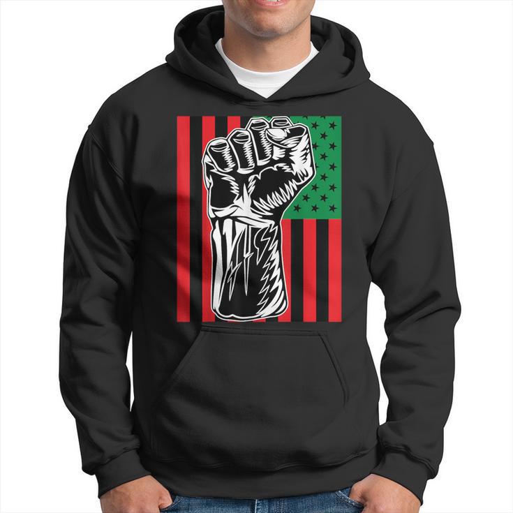 Black Power Flag Pan-African Liberation Marcus Garvey Hoodie