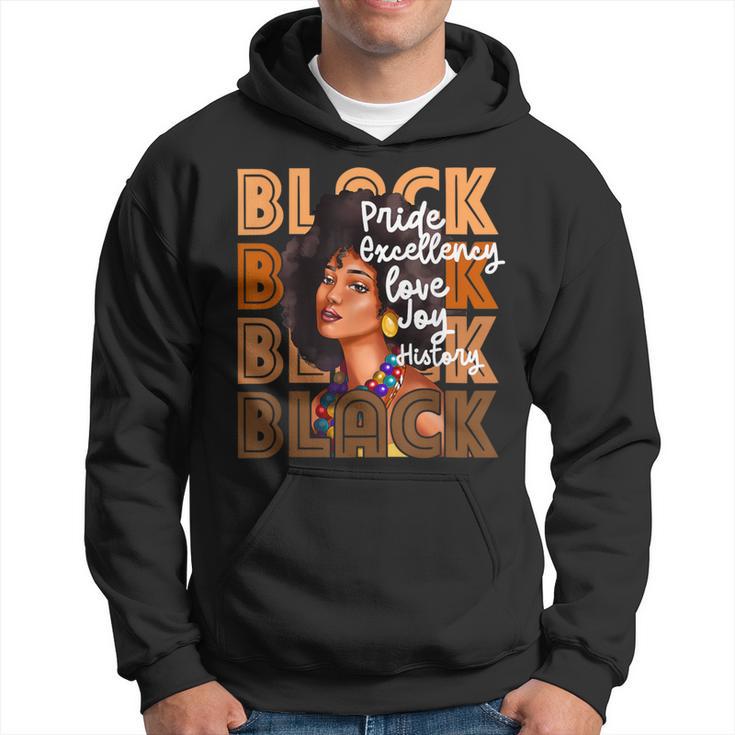 Black Pride Excellency Love Joy History Junenth Hoodie