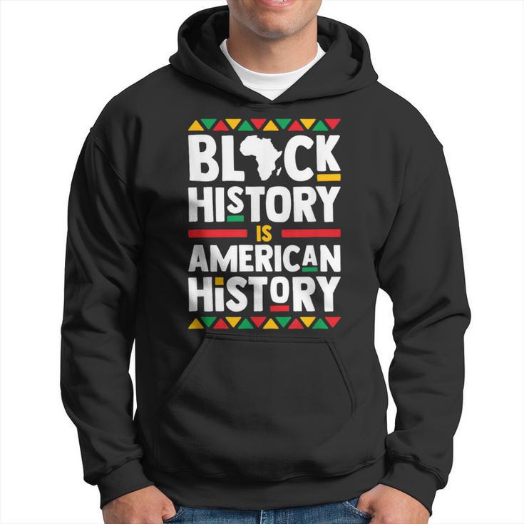 Black History Is American History African Dashiki Hoodie