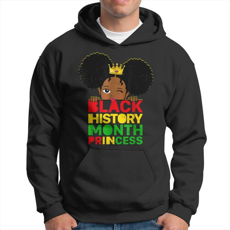 Black History Month Princess African Melanin Girls Toddler Hoodie