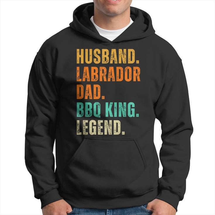 Black Yellow Chocolate Fox Red Silver Lab Dad And Bbq King Hoodie