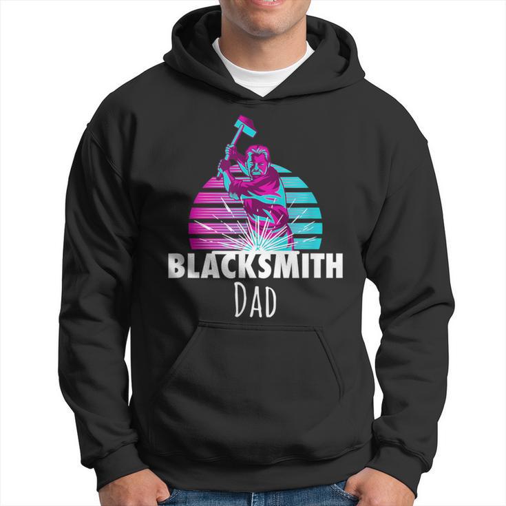 Blacksmith Dad Blacksmith Metalworking Forge Hoodie