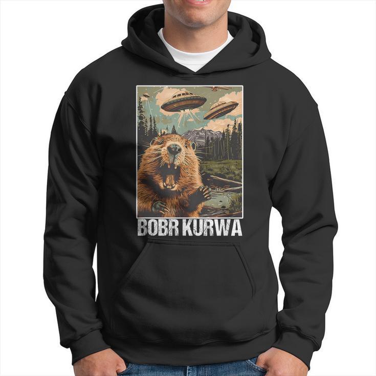 Bober Bóbr Kurwa Polen Meme Selfie Ufo Kapuzenpullover