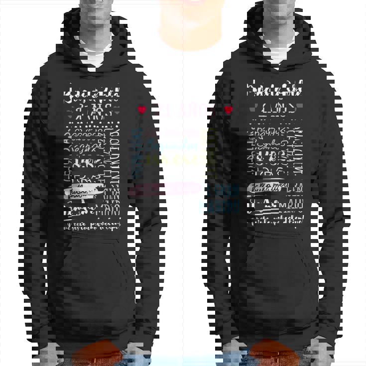 Bodas De Roble 21 Años Aniversario De Boda Regalo Sudadera