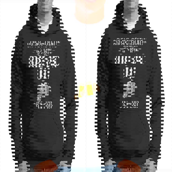 Boire Avec Modération C'est Bien Boire Avec Juju C'est Mieux Sweat à capuche