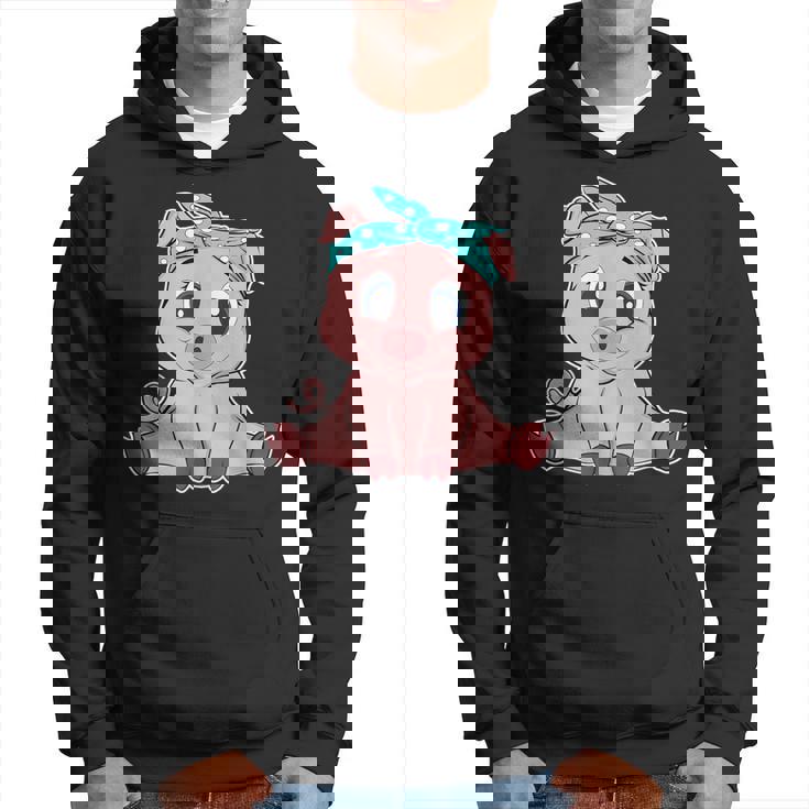 Bonito Pañuelo De Cerdo Divertido Amantes De Los Cerditos Sudadera