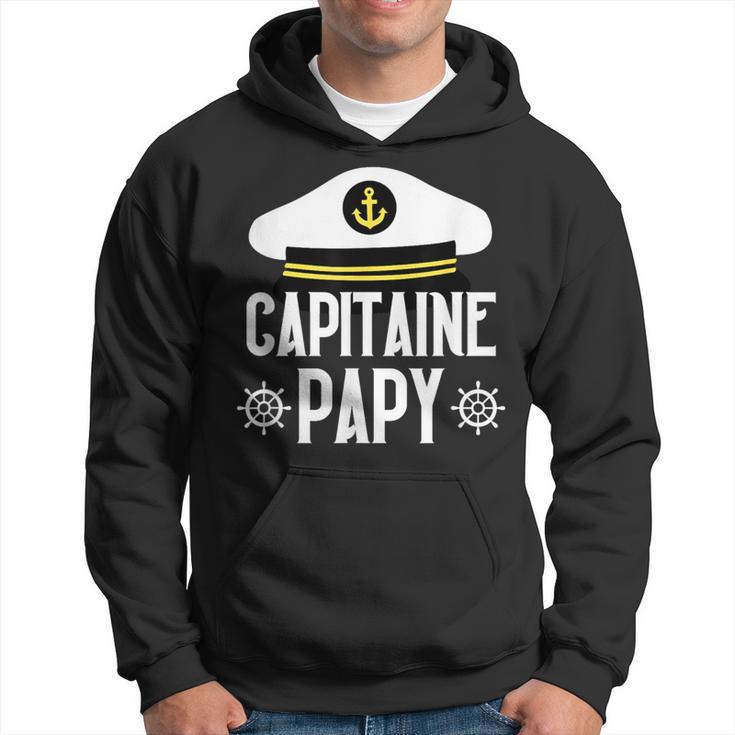 Boot Geschenk Humor Kapitän Opa Segelboot Papa Papi Meer Kapuzenpullover