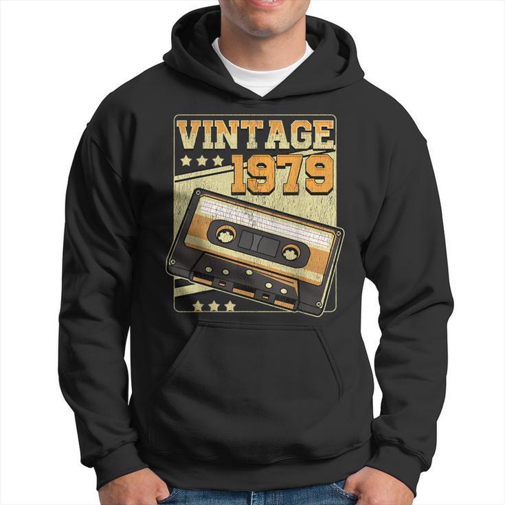 Born In 1979 Vintage Cool Birthday Hoodie