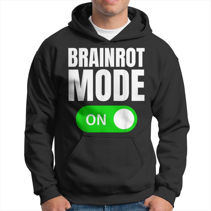 Brainrot On Meme Social Media Hoodie