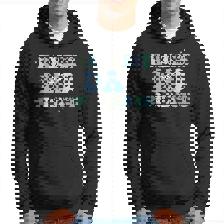 Brokest Dad On Earth Papa Daddy Groovy Father's Day Hoodie