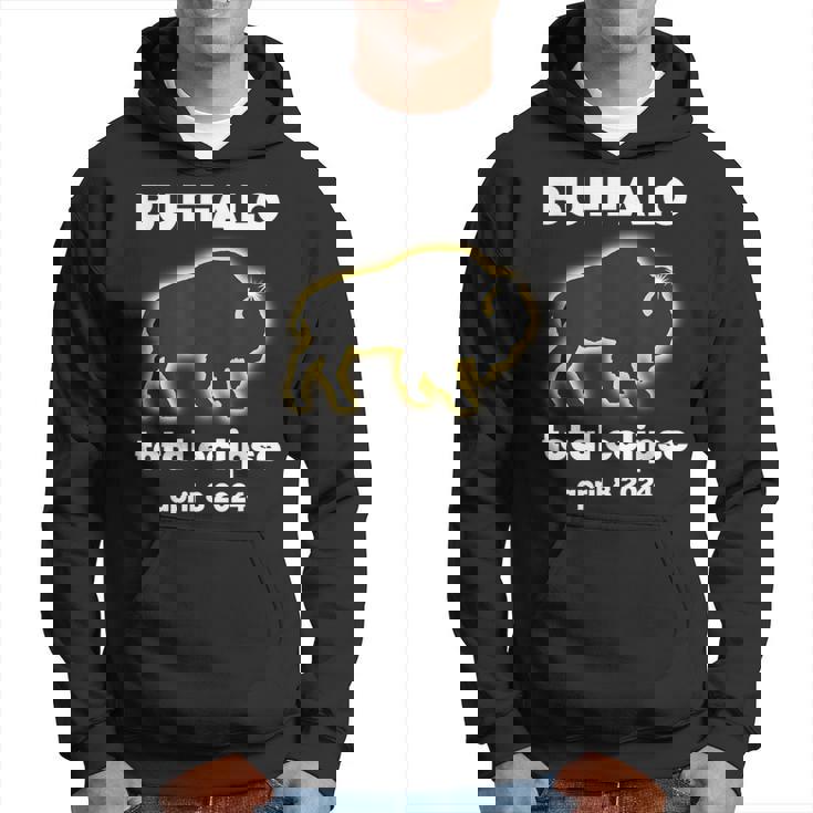 Buffalo Eclipse Outline April 8 2024 Total Eclipse Buffalo Hoodie Buffalo Eclipse Outline April 8 2024 Total Eclipse Buffalo Hoodie