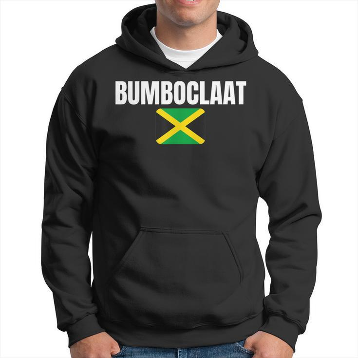 Bumboclaat Jamaican Slang Heritage Flag Hoodie