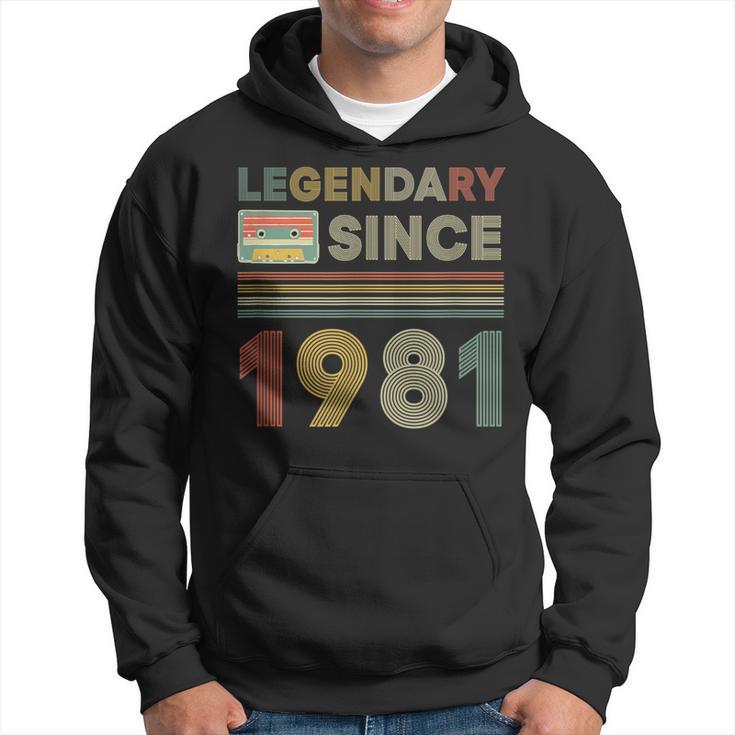 Cadeau Original Humour Anniversaire 40 Ans Homme 1981 Sweat à capuche ...