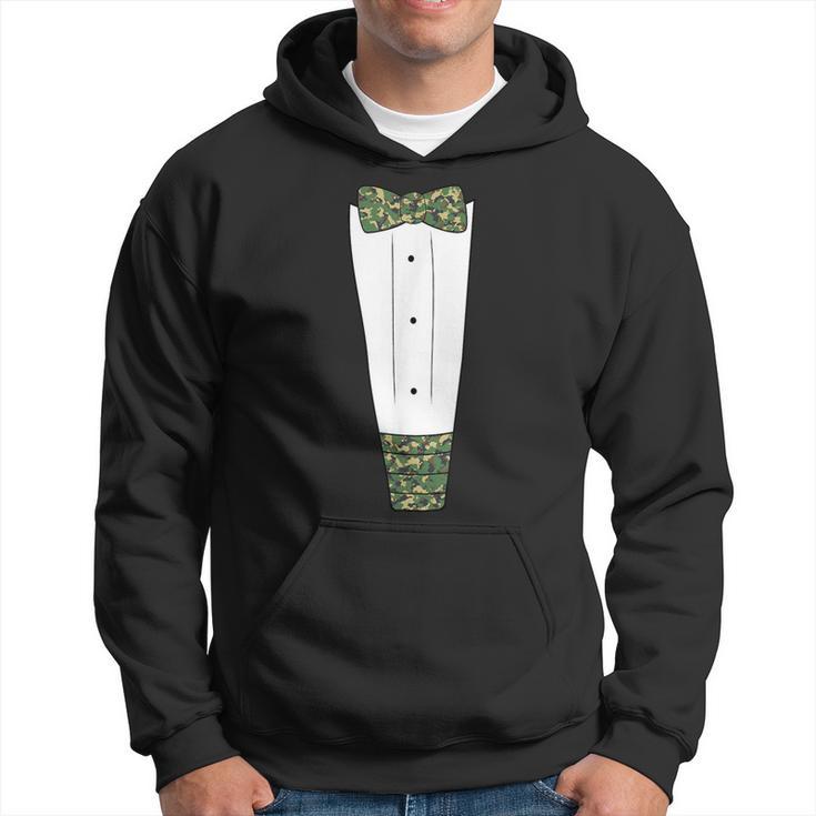 Camo Tuxedo T Hoodie