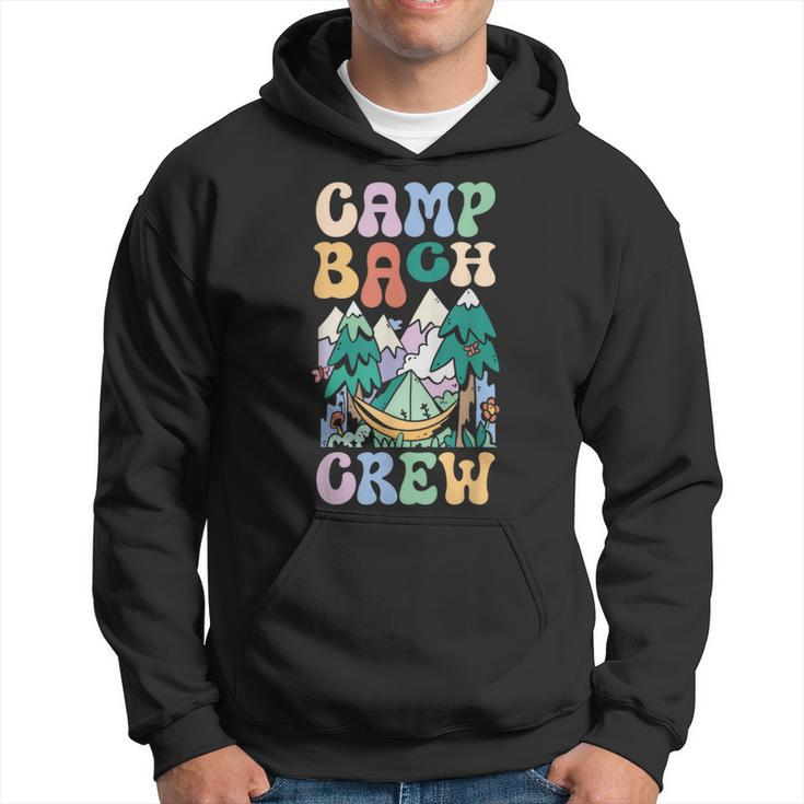 Camping Bridal Party Camp Bachelorette Camp Bach Crew Hoodie