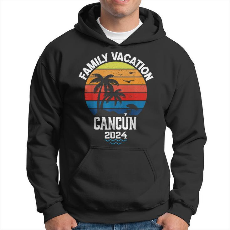 Cancun 2024 Family Vacation Trip Matching Group Hoodie