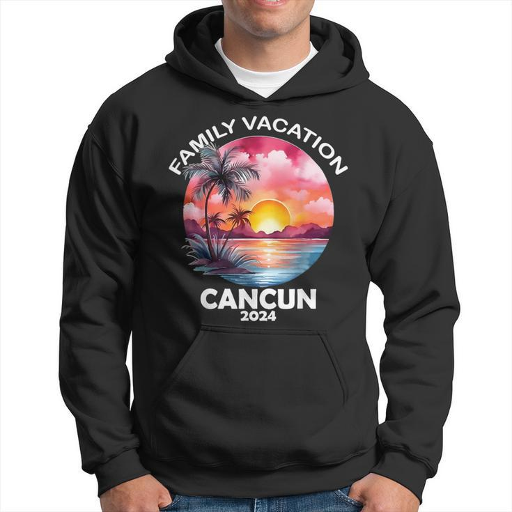Cancun 2024 Family Vacation Trip Matching Group Hoodie