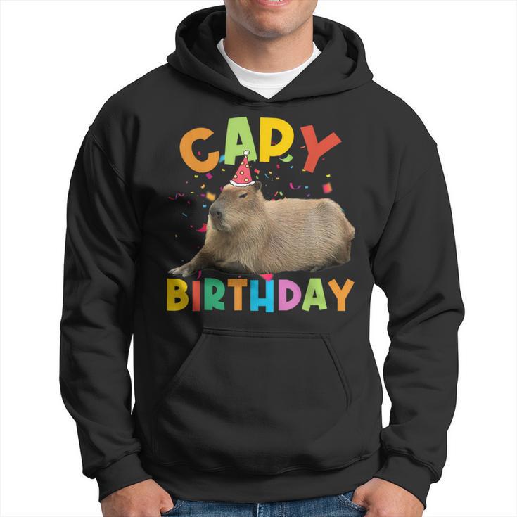 Capy Birthday Capybara Animals Boys Girls Birthday Hoodie