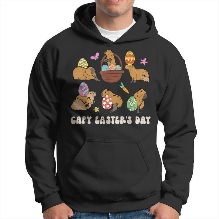 Capy Easter Day Capybara Hunt Eggs Hoodie