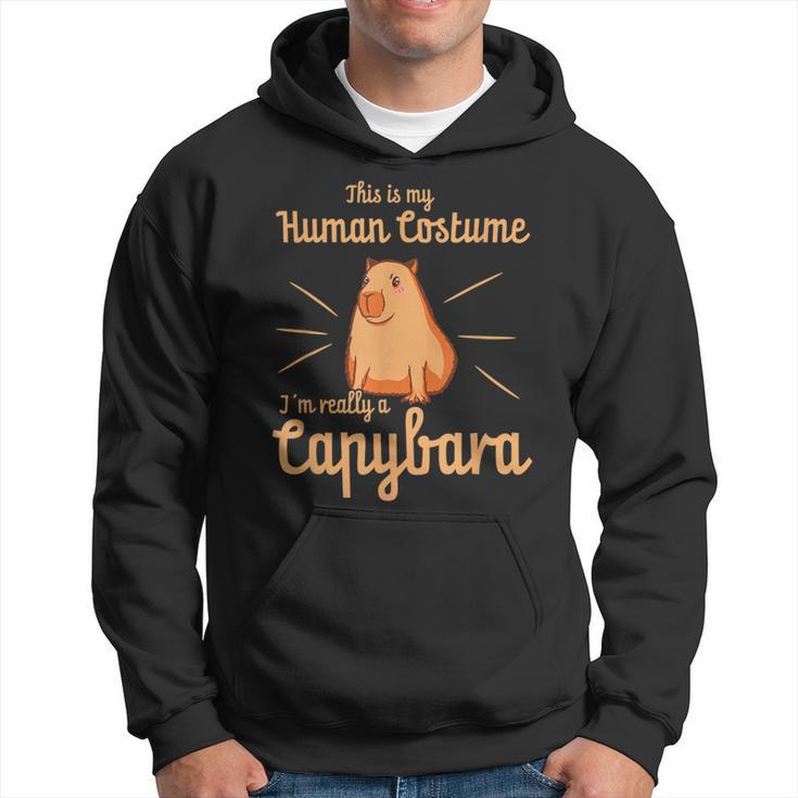 Capybara Haustierkostüm Für Capybara-Liebhaber Hoodie