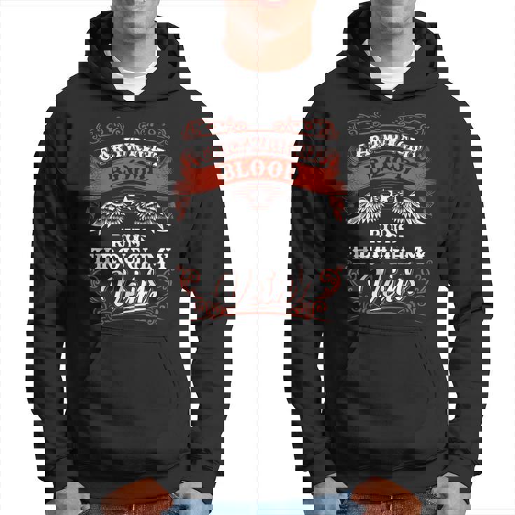 Cartwright Blood Runs Through My Veins Youth Kid 2K3td Hoodie