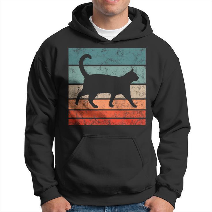 Cat Retro Style Vintage Hoodie