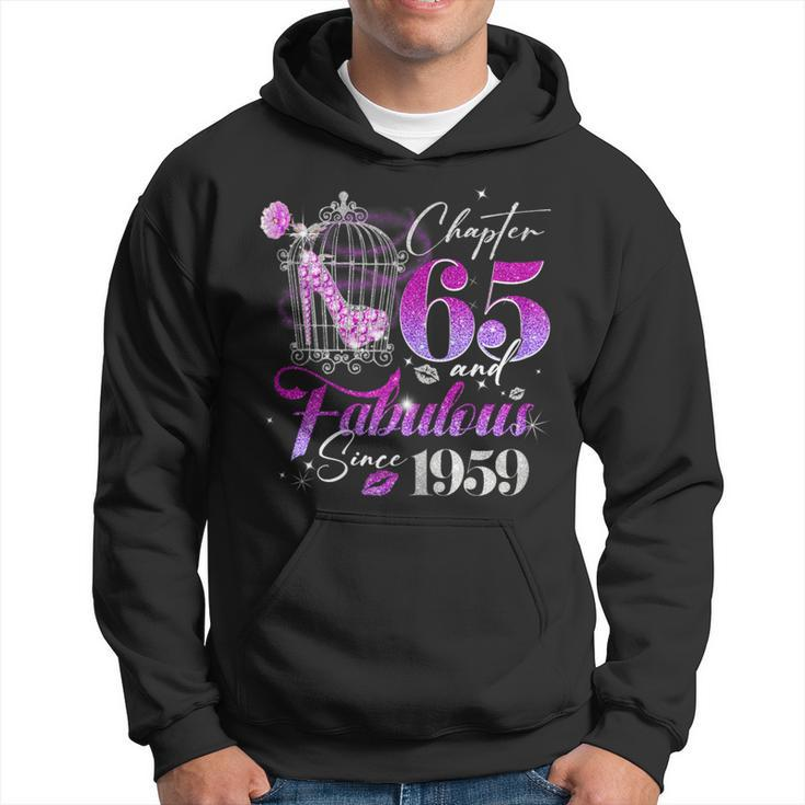 Chapter 65 Fabulous Since 1959 65Th Birthday Queen Diamond Hoodie