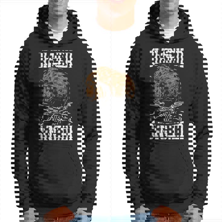 Chasseur De Sanglier Chasse Humour Cadeau Chasseur Sweat à capuche