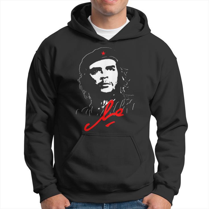 Che Guevara Cuba Rebel Signature Guerrilla Revolution Hoodie