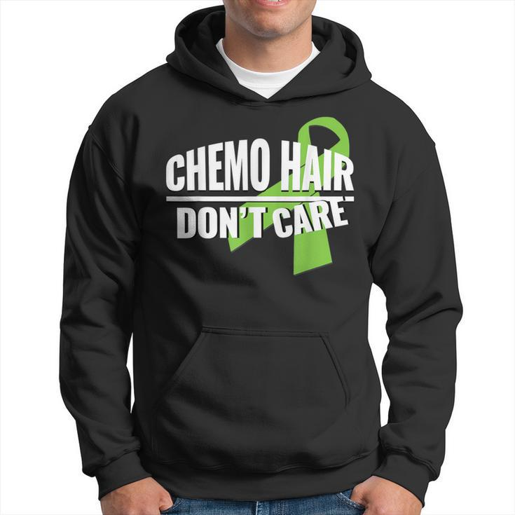 Chemo Hair Don't Care B Cell Lymphoma Cancer Hoodie