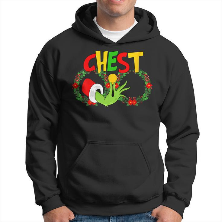 Chest Nuts ChristmasMatching Couple Chestnuts Santa Hoodie