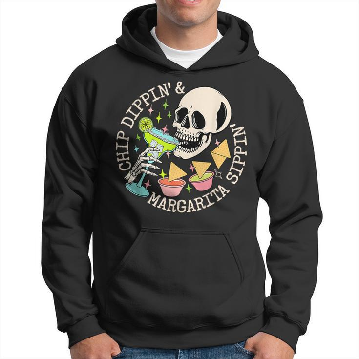 Chip Dippin' And Margarita Sippin' Mexican Food Lover Hoodie