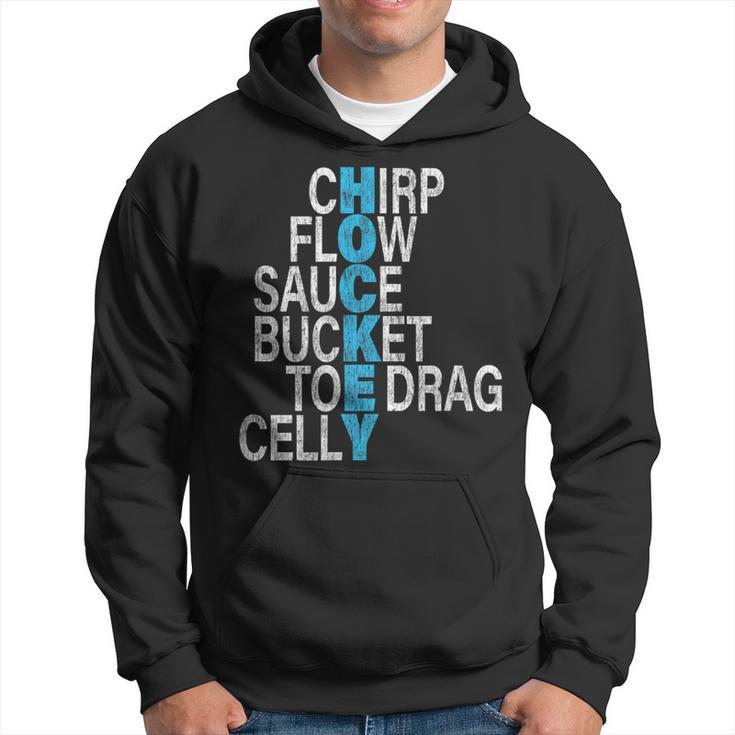 Chirp Flow Sauce Bucket Toe Drag Celly Hockey Hoodie