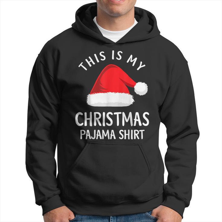 This Is My Christmas Pajama Christmas T Hoodie