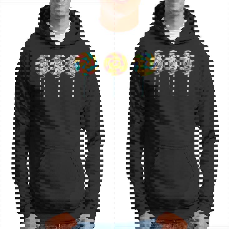 Chupetín De Remolino Lindo Remolino De Caramelos Arco Iris Sudadera
