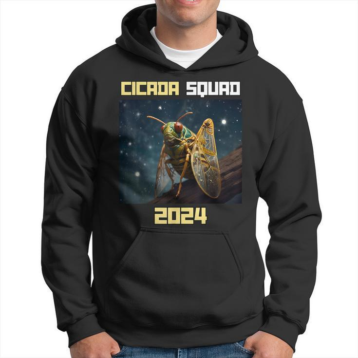 The Cicada Apocalypse Brood Xiii And Xix Cicada Squad 2024 Hoodie