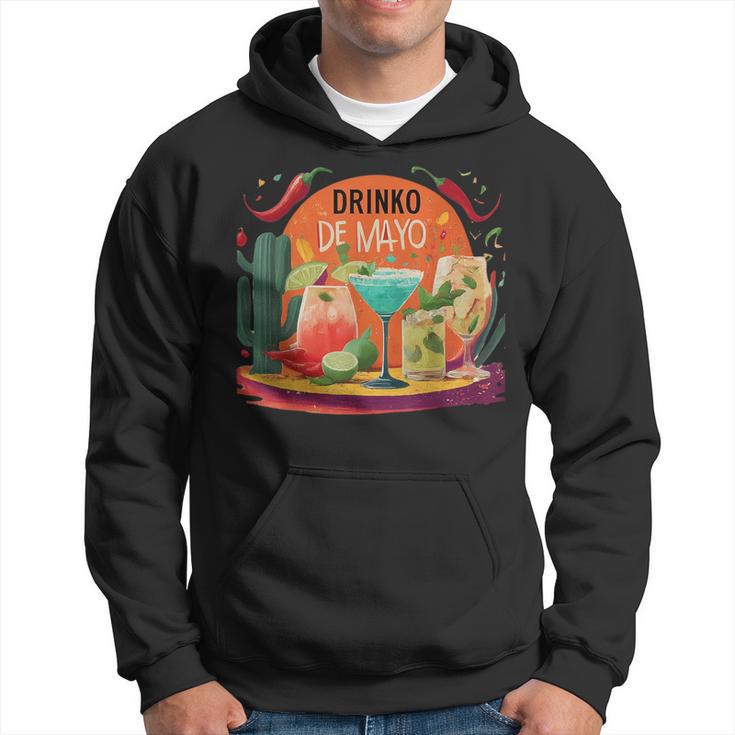 Cinco De Drinko Margarita Lustiges Mexikanisches Fest Cinco De Mayo Hoodie