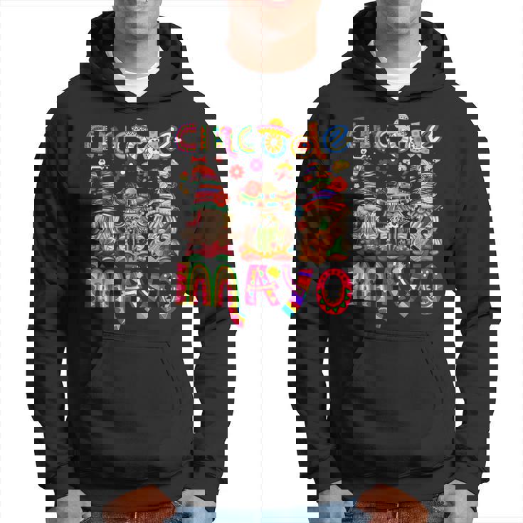 Cinco De Mayo Mexican Gnome Fiesta 5 De Mayo Mexican Day Hoodie