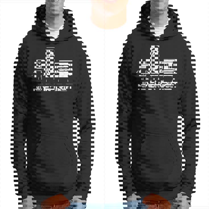Cinta De Cassette De Audio Never Forget Sudadera