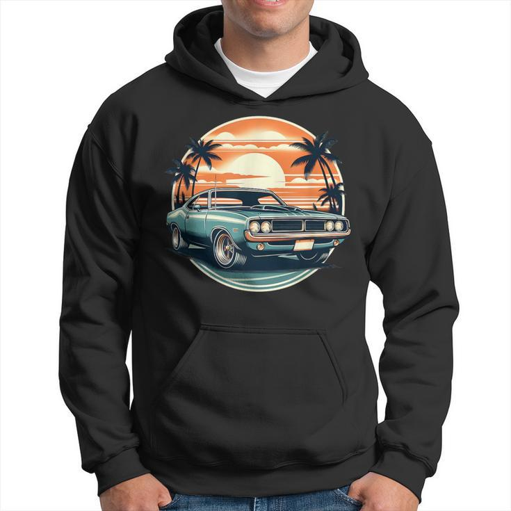 Classic Muscle Car Retro Vintage Style Hoodie