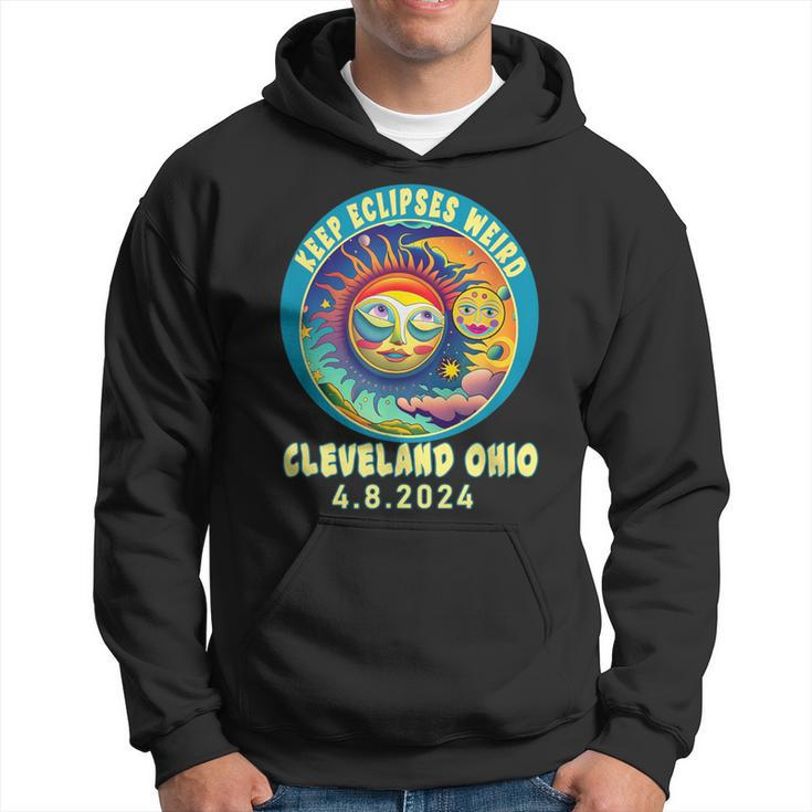 Cleveland Oh Solar Total Eclipse April 2024 Ohio Hoodie