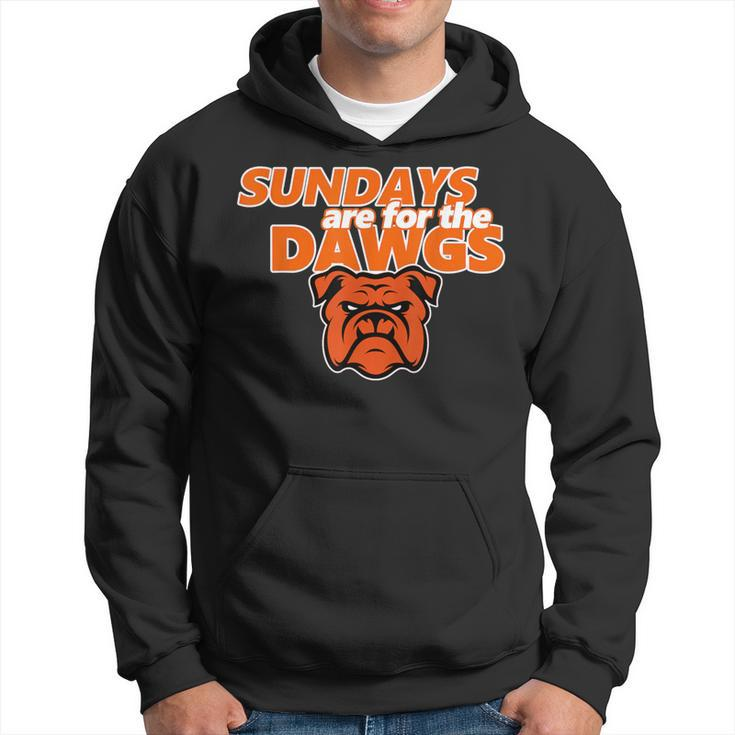 Cleveland Ohio Dawg Sundays Are For The Dawgs Hoodie
